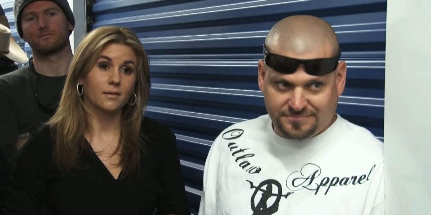 Brandi Passant and Jarrod Schulz on 'Storage Wars.'