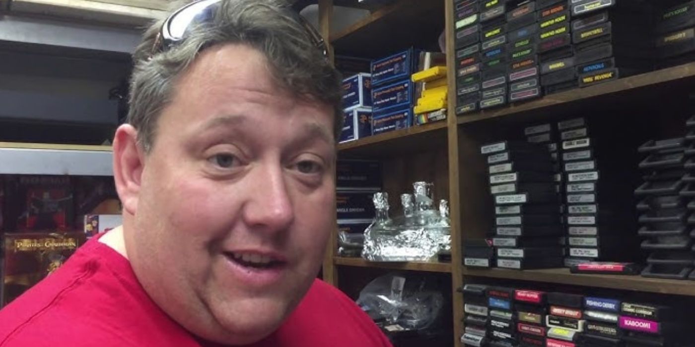 Rene Nezhoda finds vintage video games on 'Storage Wars.'