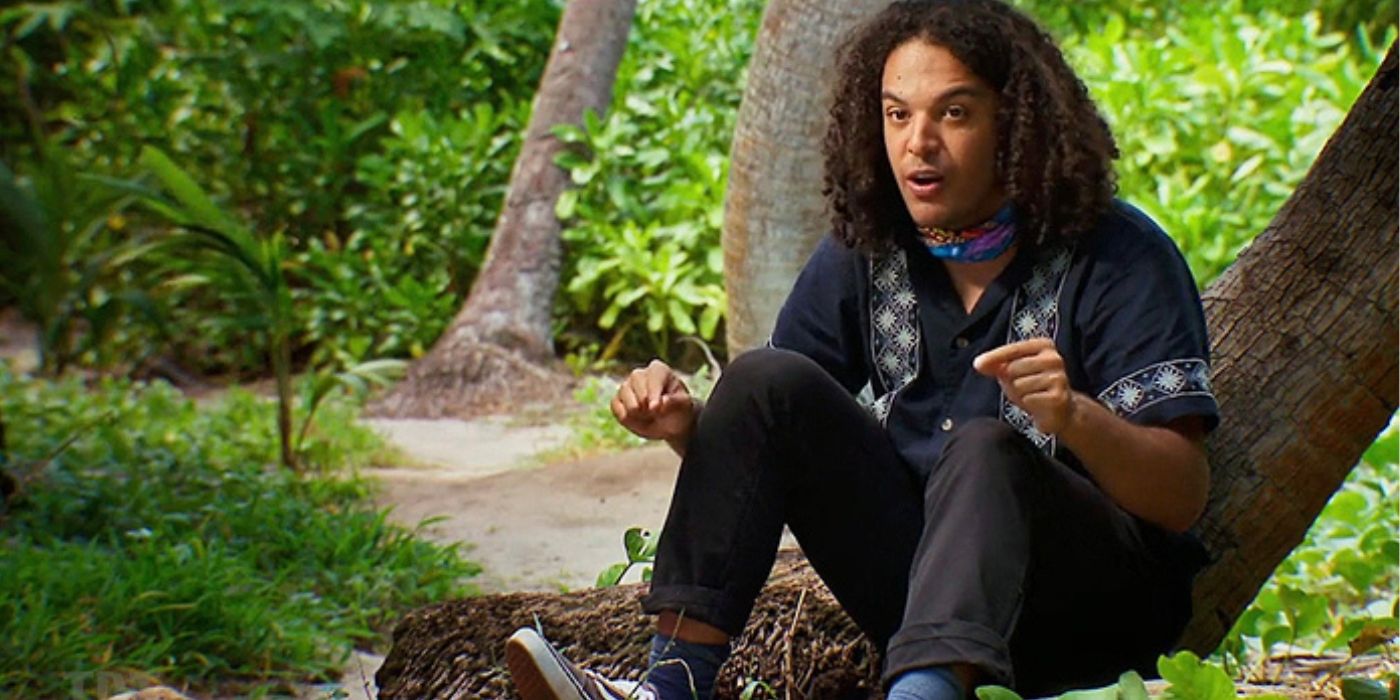 Gabe Ortis in confessional on &lsquo;Survivor 47.'