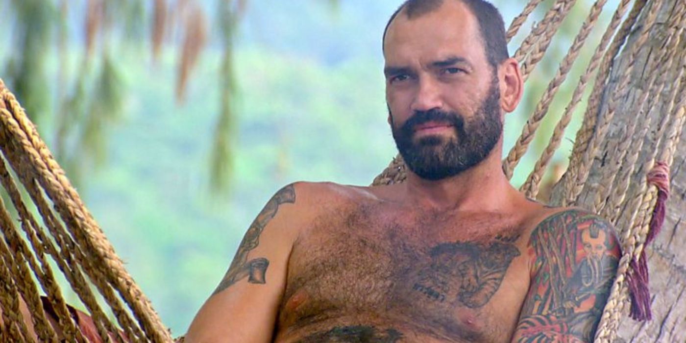 Scot Pollard appears on 'Survivor: Koâh Rōng.'