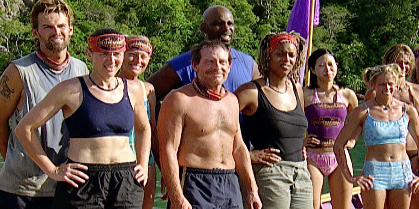 The castaways await instructions during &lsquo;Survivor: Thailand.'