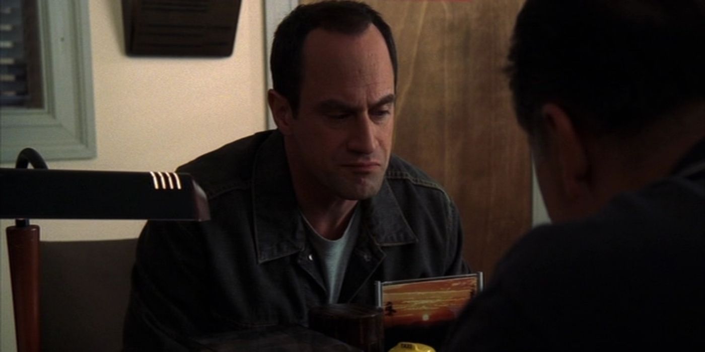 Elliot Stabler going undercover in SVU.