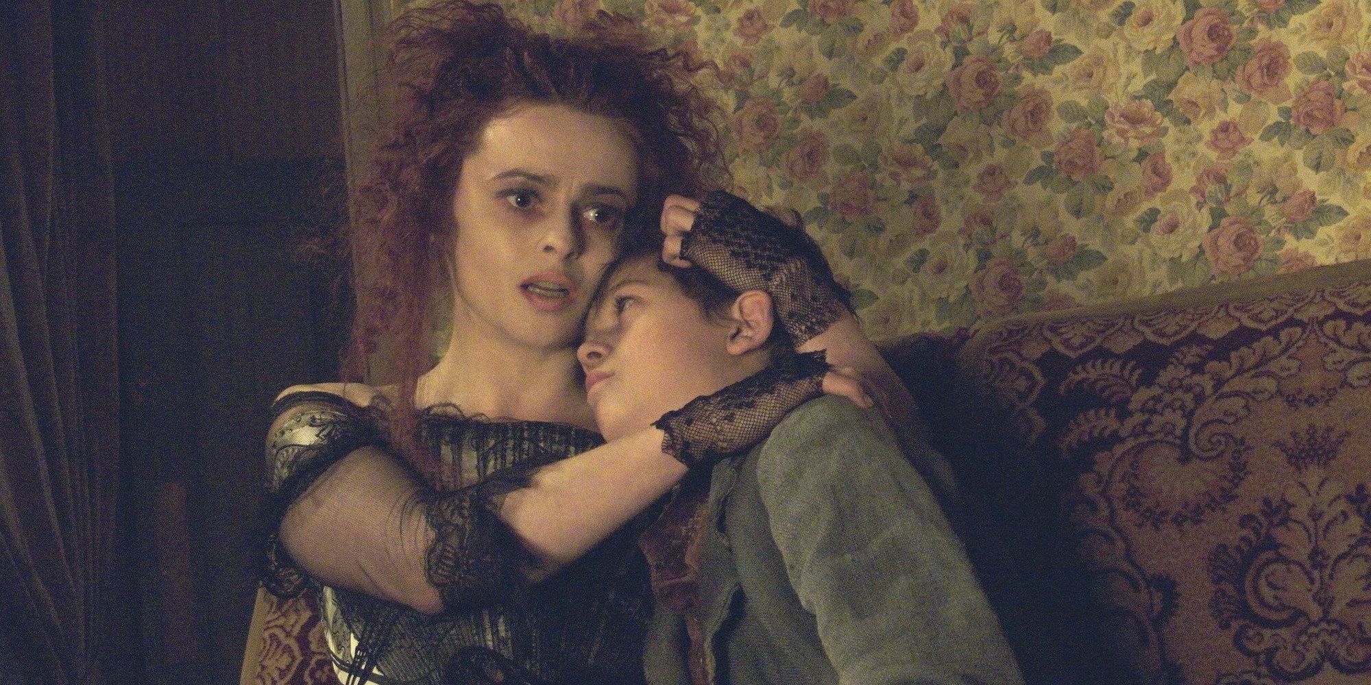 Helena Bonham Carter and Ed Sanders in Sweeney Todd 