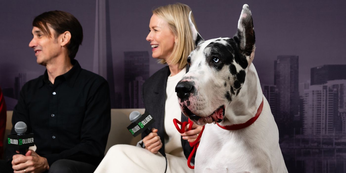 Naomi Watts and Bing the Dog at TIFF 2024 for The Friend