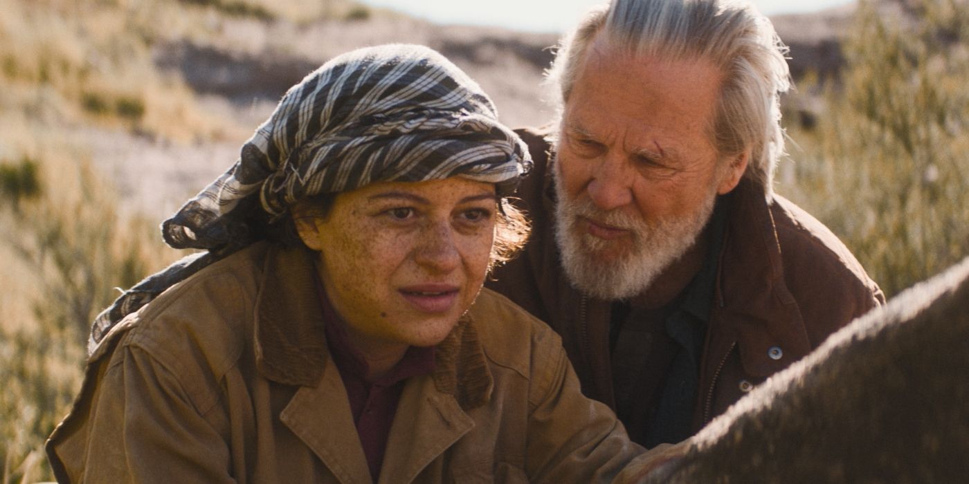 Alia Shawkat and Jeff Bridges in The Old Man Season 2 Episode 3