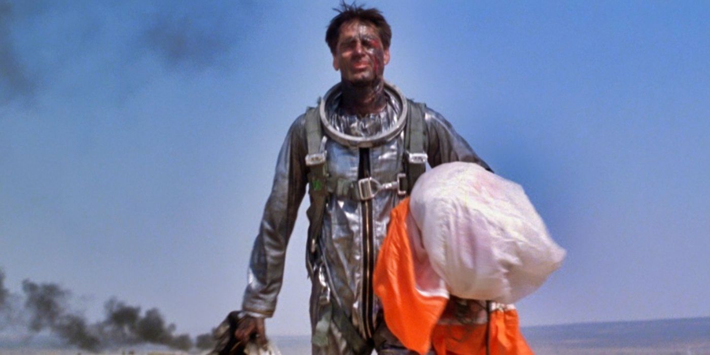 Chuck Yeager as Sam Shepard in The Right Stuff