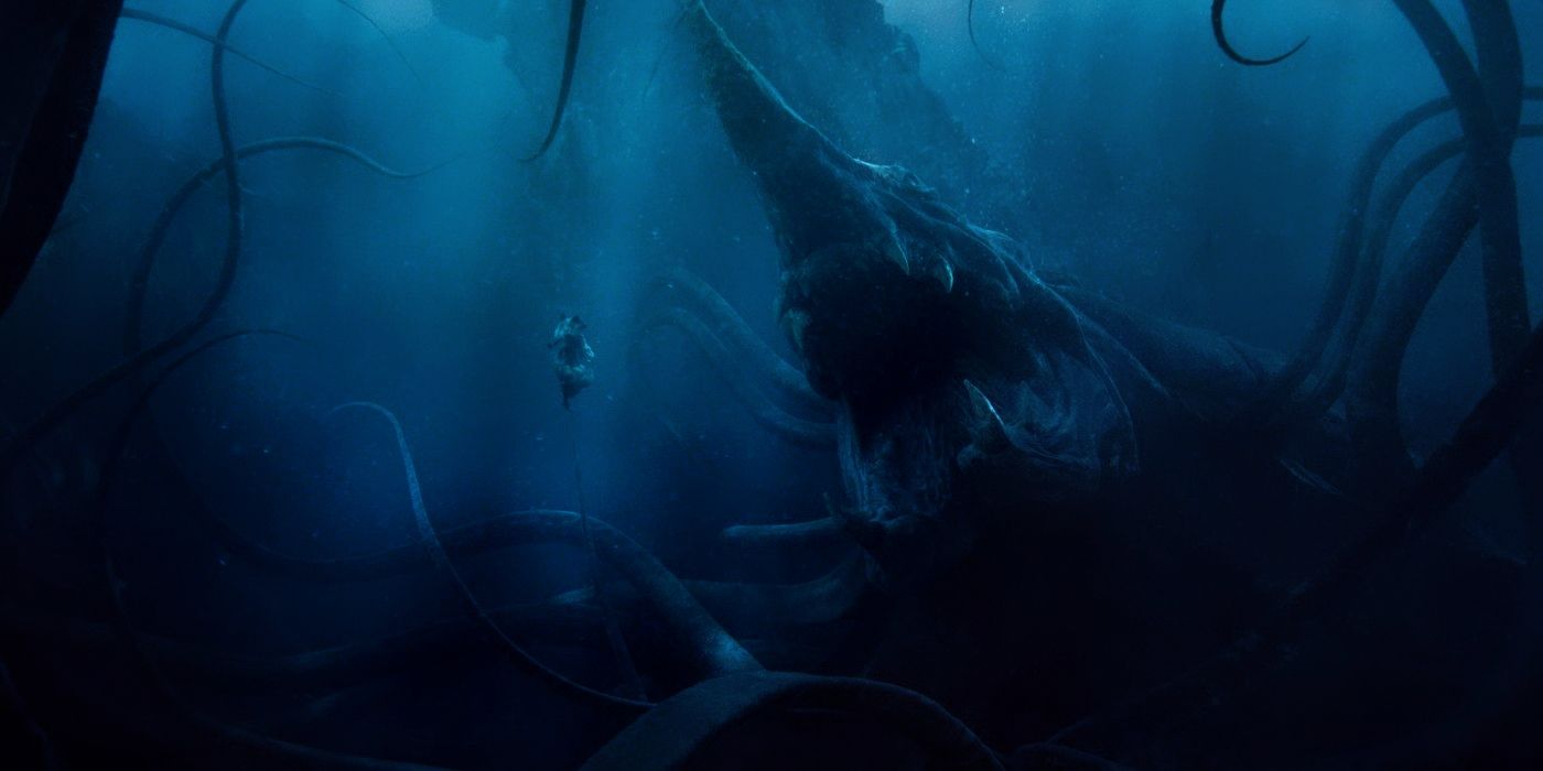 The Sea-Monster of Numenor in Rings of Power Season 2 Episode 6