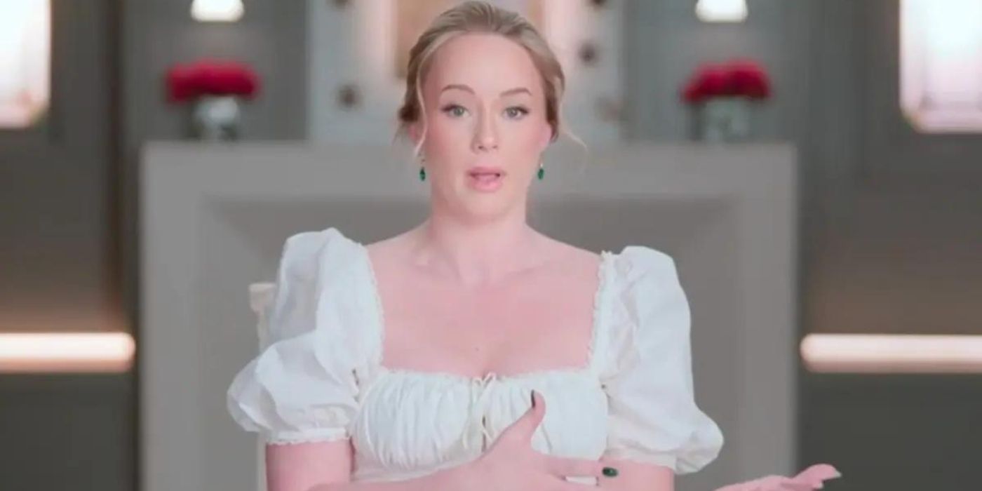 Whitney Leavitt in confessional on &lsquo;The Secret Lives of Mormon Wives.'