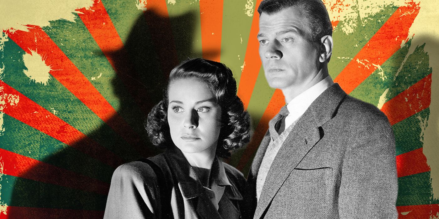 Custome image of Joseph Cotten as Holly Martins and Alida Valli as Anna Schmidt in The Third Man