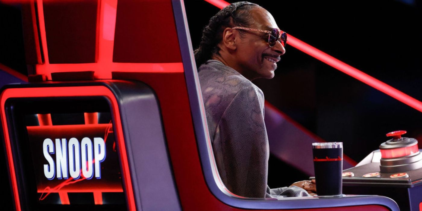 Snoop Dogg smiles on Season 26 of 'The Voice.'