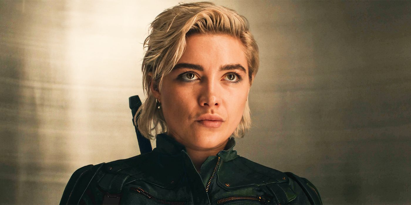 Florence Pugh como Elena en Rayos 