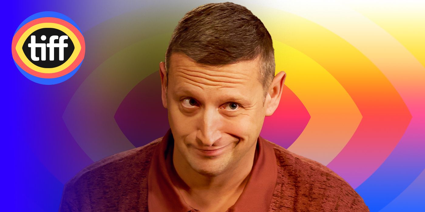 Custom image of Tim Robinson from Friendship for a TIFF interview