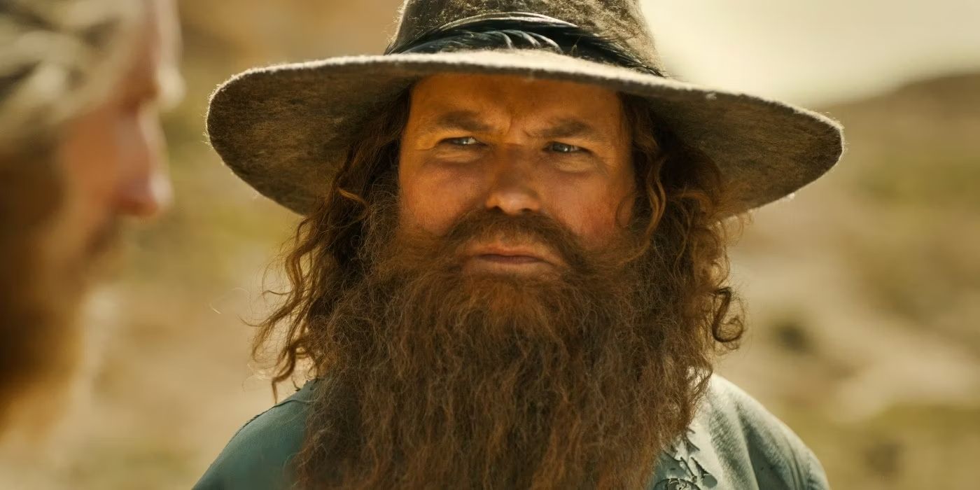 Tom Bombadil, played by Rory Kinnear, in 'Lord of the Rings: Rings of Power' Season 2, Episode 6.