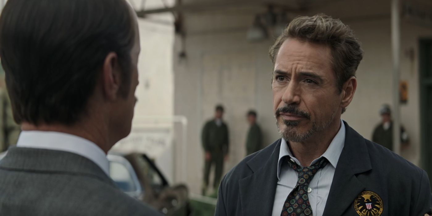 Tony talks to his father in the past in Avengers: Endgame