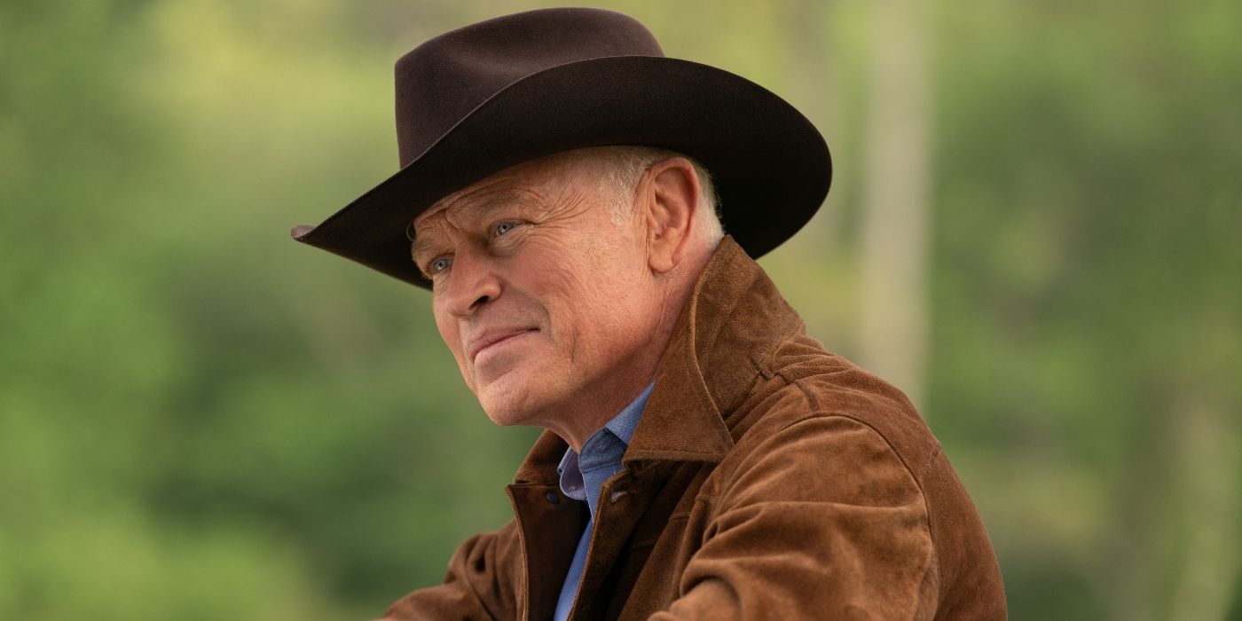 Neal McDonough con un sombrero de vaquero negro en la segunda temporada de Tulsa King