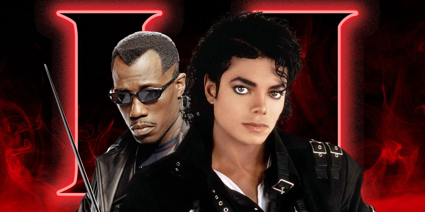 Michael Jackson and Wesley Snipes in Blade