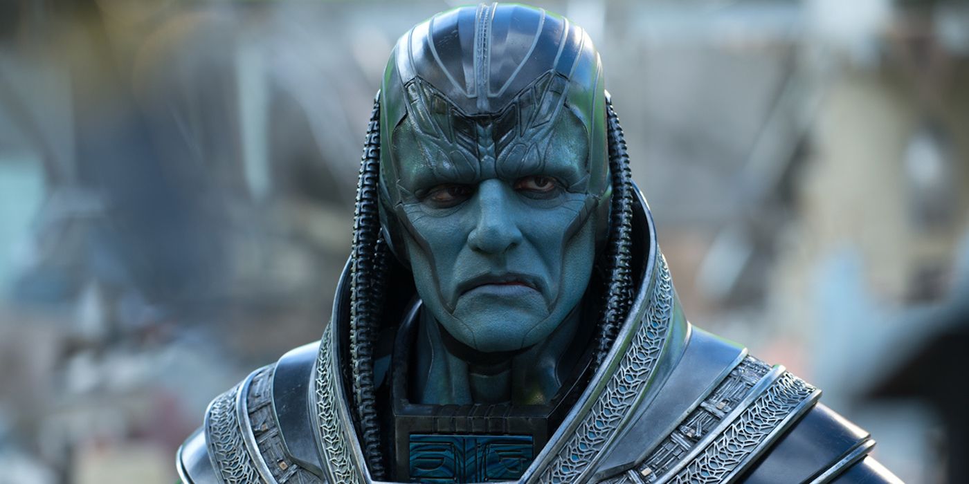 Oscar Isaac as Apocalypse in X-Men: Apocalypse