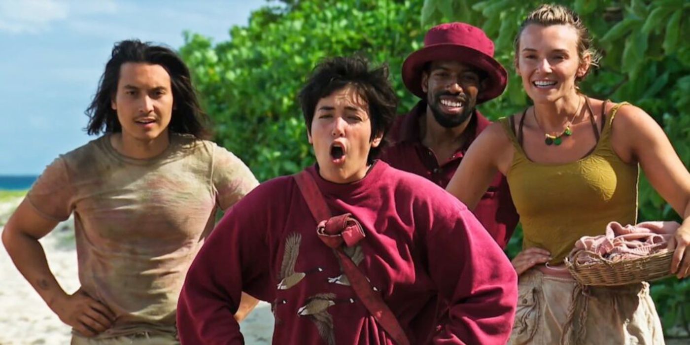 Andy, Teeny, Rome, and Sierra from Survivor 47