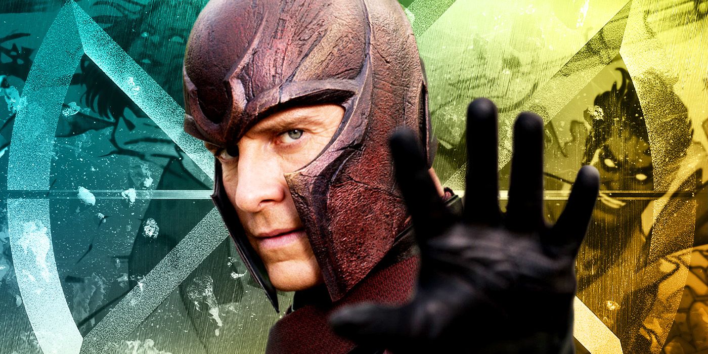 Custom image of Michael Fassbender as Magneto of the X-Men movies