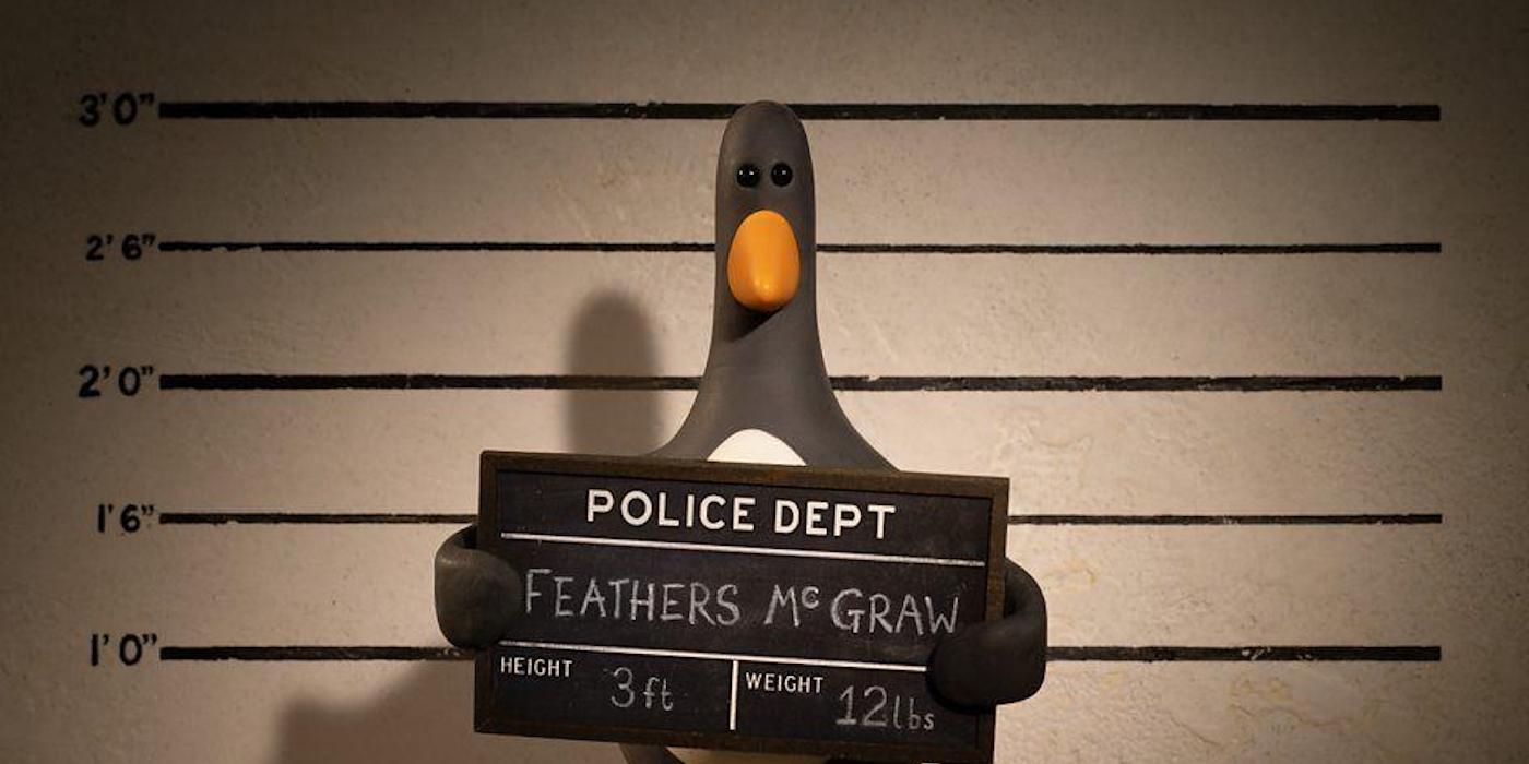 Feathers McGraw in wallace and gromit vengeance most fowl