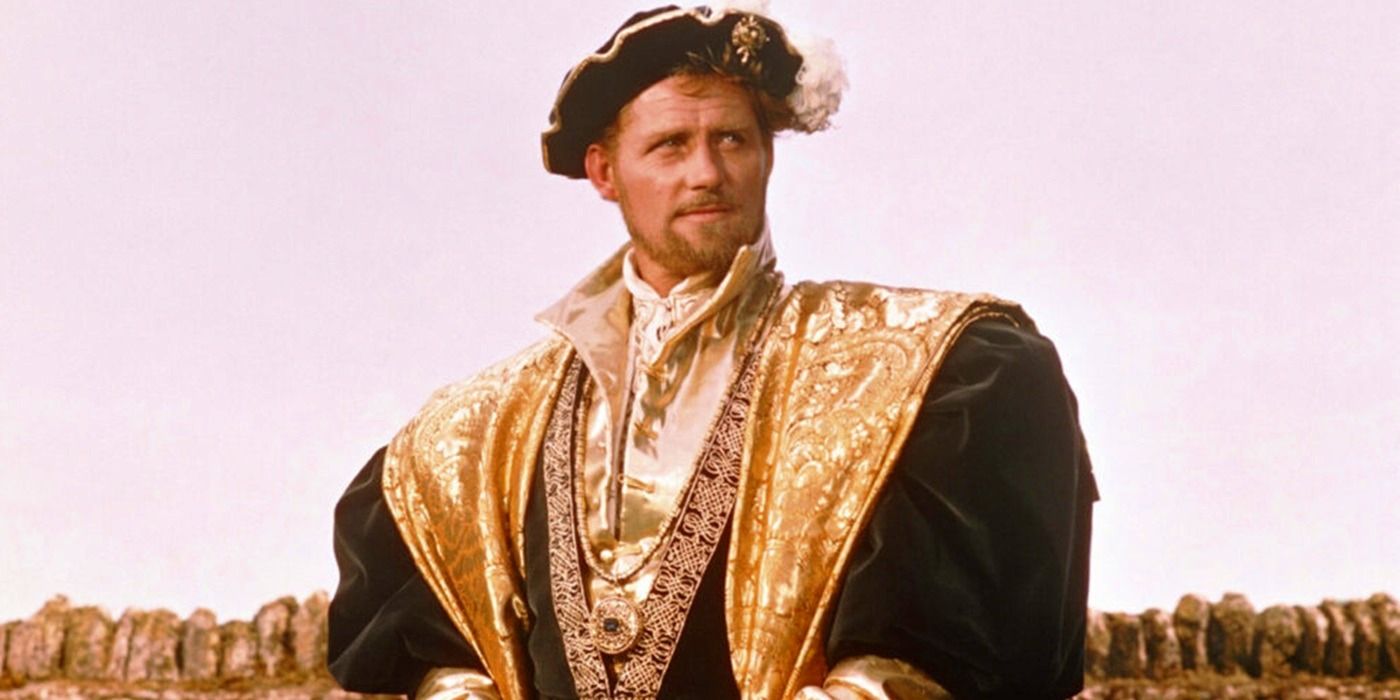 Robert Shaw as King Henry VIII in A Man For All Seasons