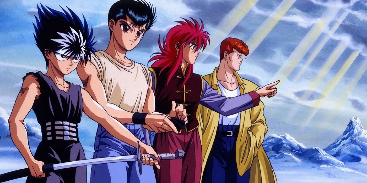 A Still from the anime Yu Yu Hakusho