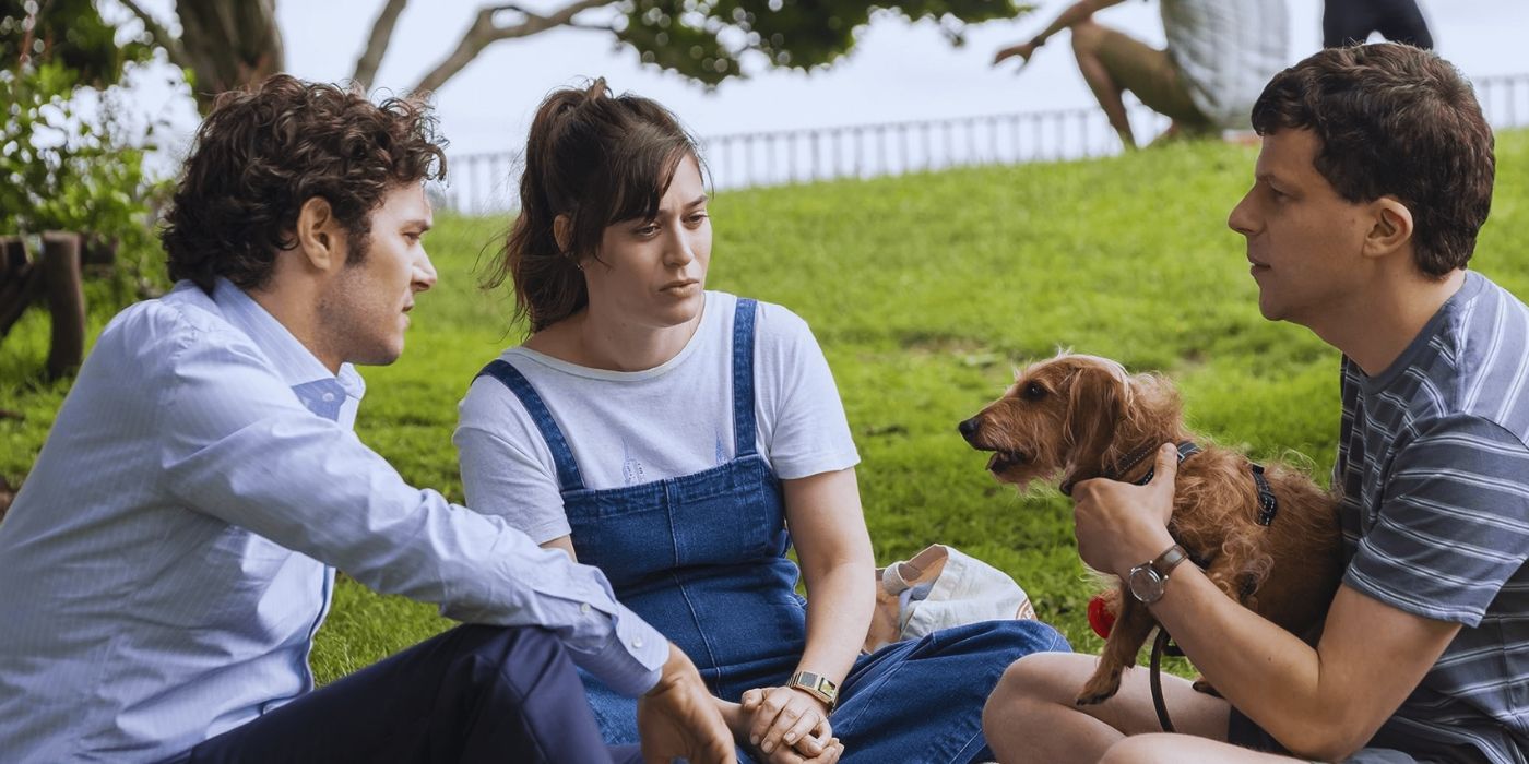 Adam-Brody-Lizzy-Caplan-Jesse-Eisenberg-Fleishman-Is-In-Trouble