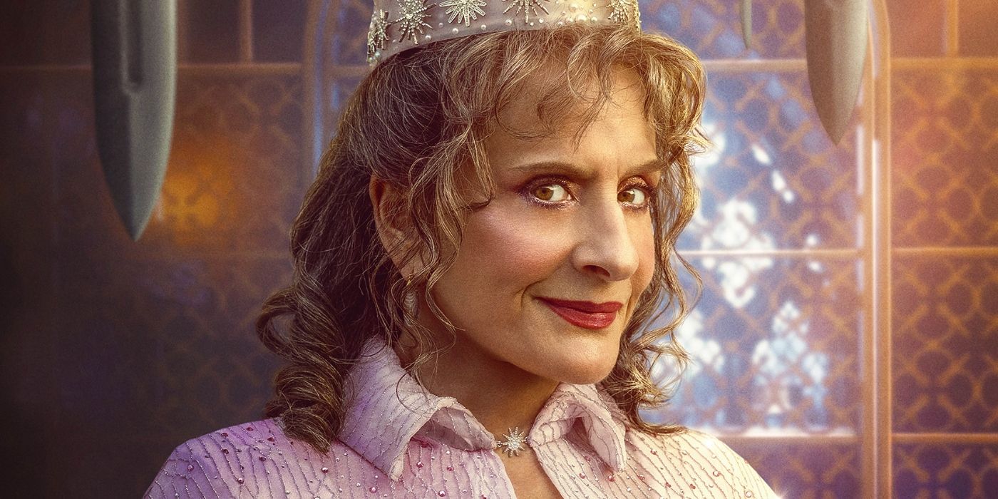 Patti LuPone dressed as Glinda in a poster for Agatha All Along