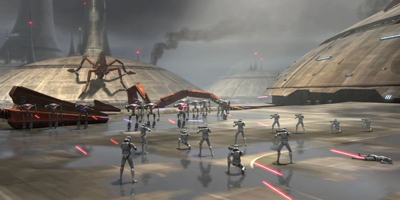 The Battle of Kamino in &lsquo;Star Wars: The Clone Wars&rsquo;