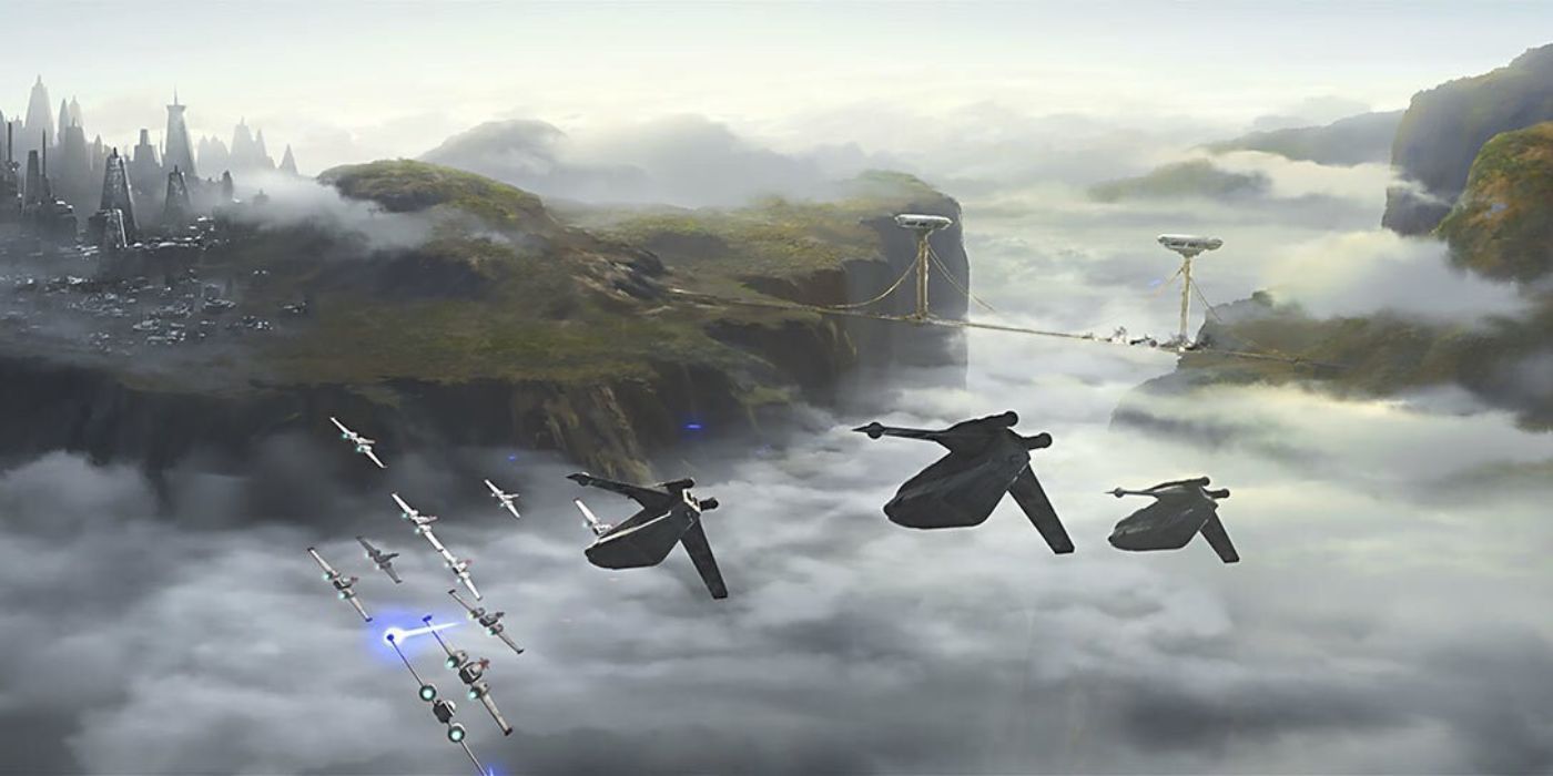 Clone fighters arrive on Yerbana in &lsquo;Star Wars: The Clone Wars&rsquo;