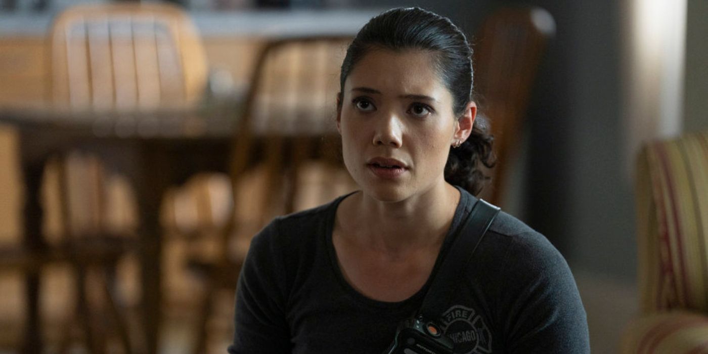 Hanako Greensmith as Violet Mikami in Chicago Fire Season 13, Episode 4