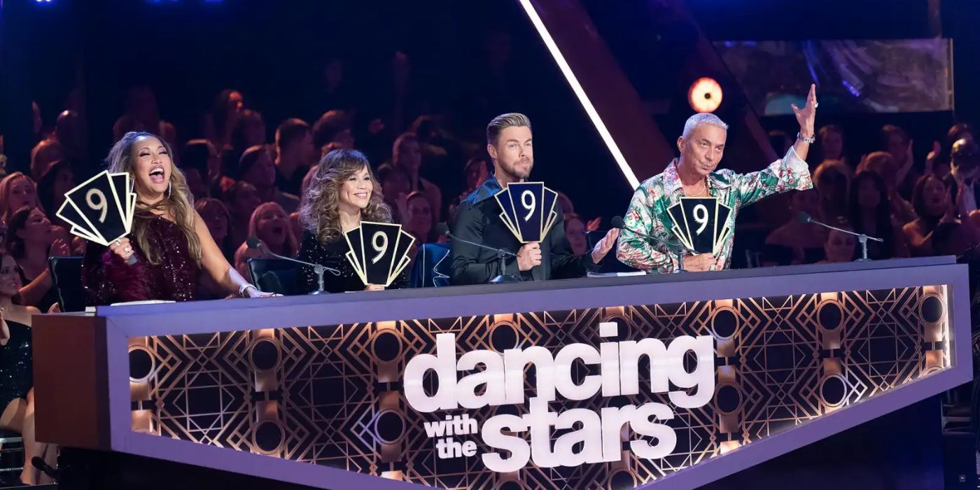 Los jueces de la temporada 33 de 'Dancing with the Stars' interpretaron '9' en Soul Train Night.