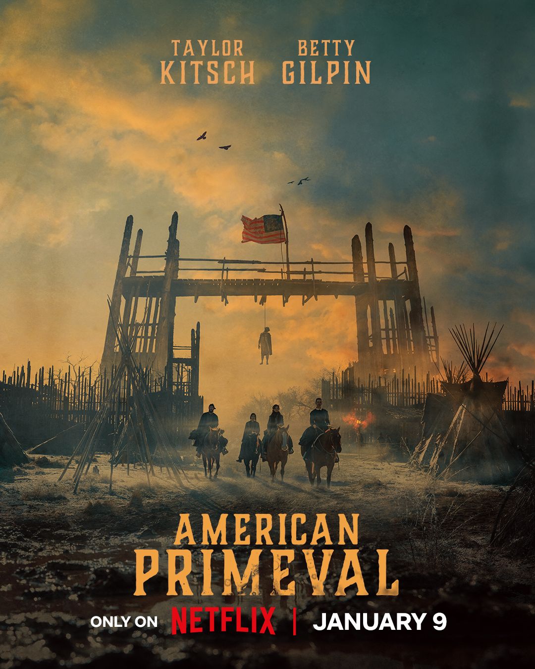 American Primeval teaser poster Netflix