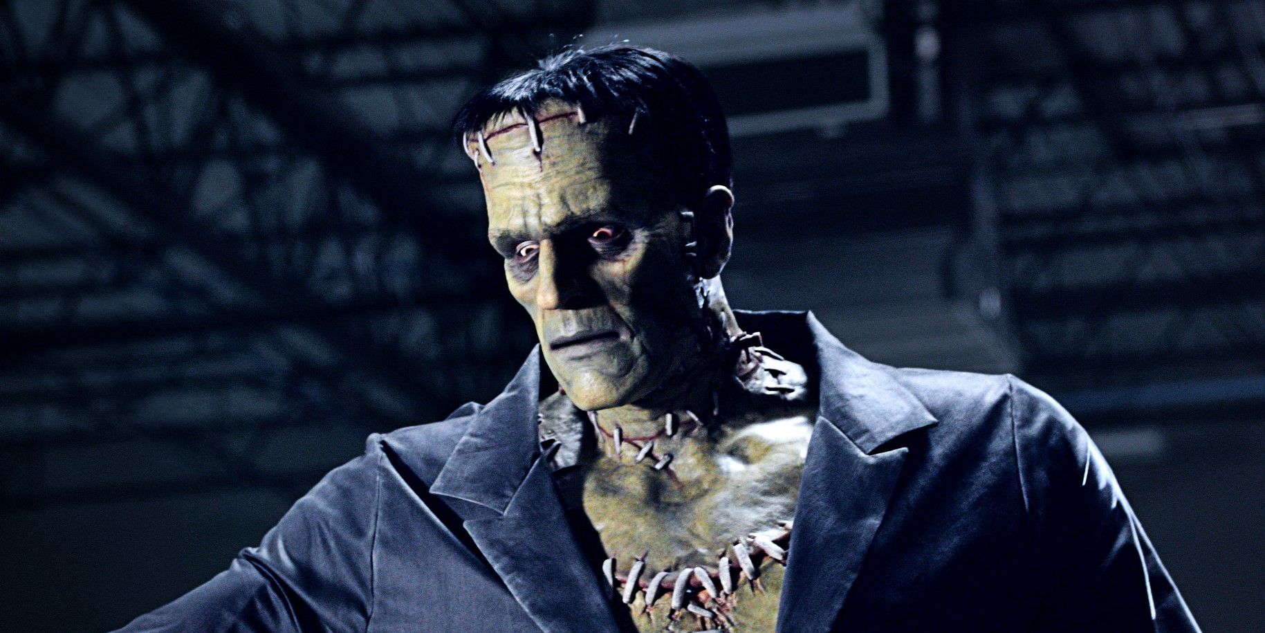 The Frankenstein animatronic from Universal Epic Universe.