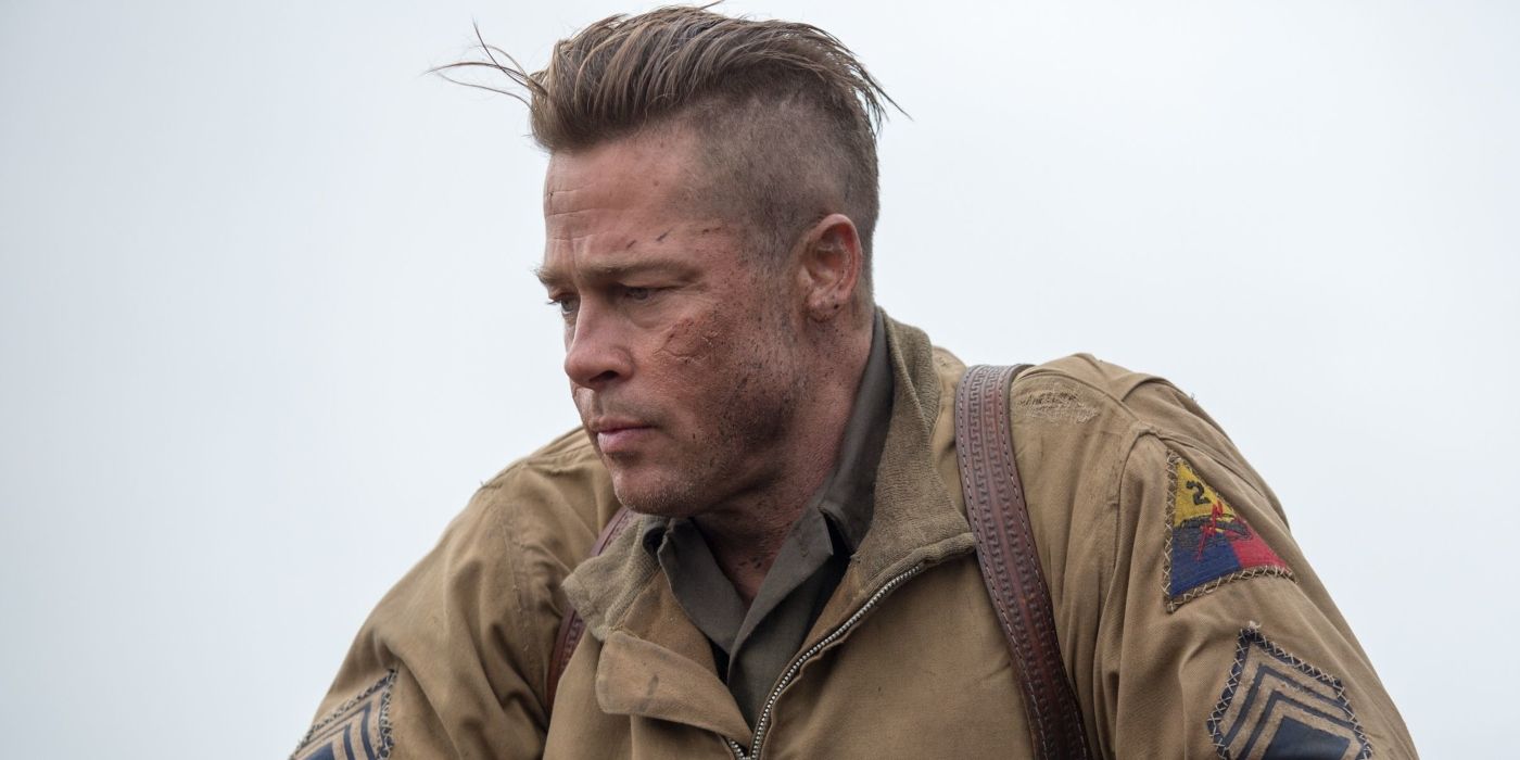 Brad Pitt as Don in Fury