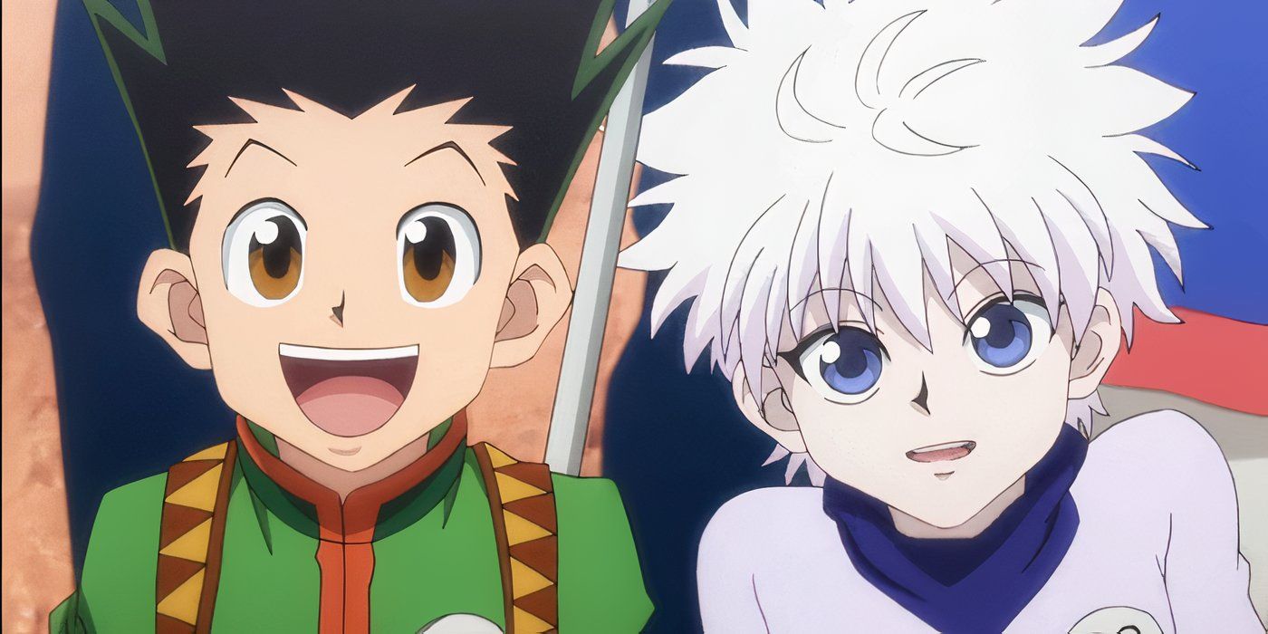 Gon and Killua in the anime series 'Hunter X Hunter'