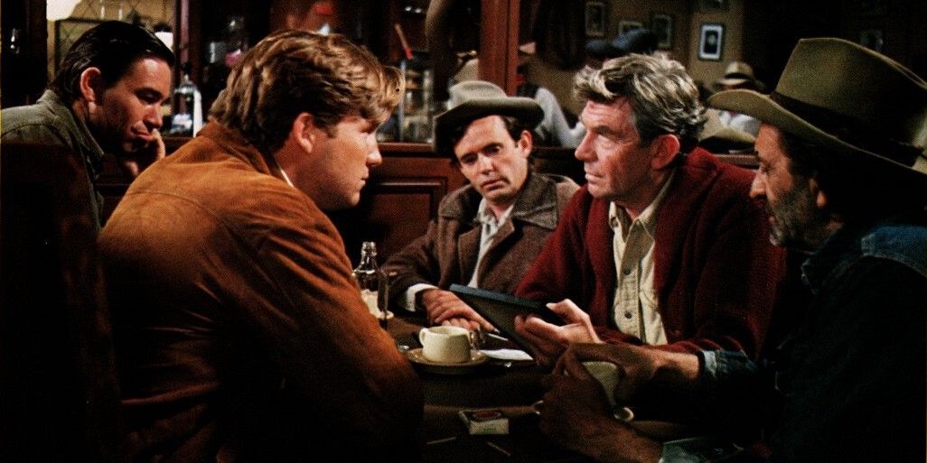 Jeff Bridges and Andy Griffith in Hearts of the West