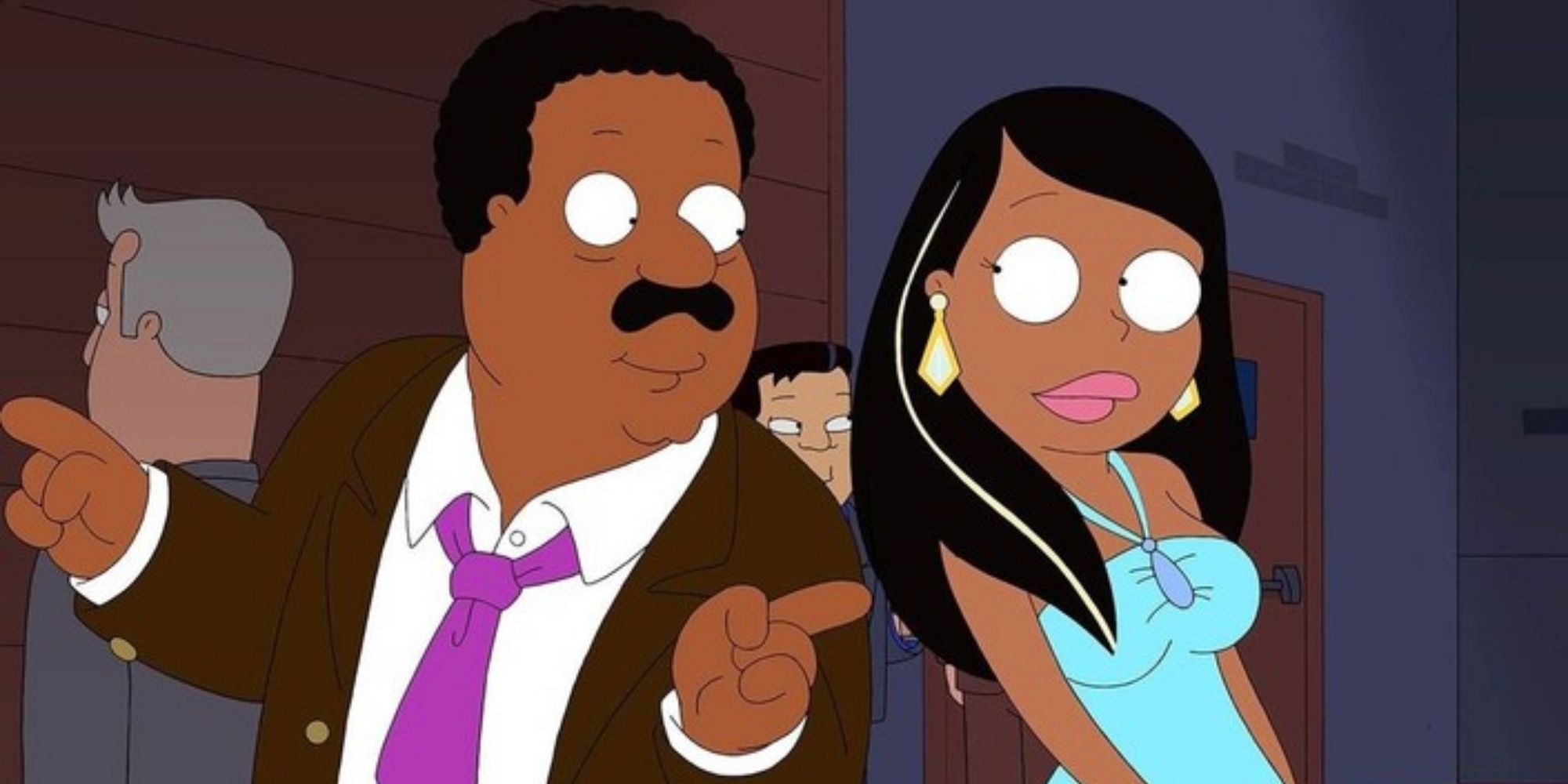 Cleveland and Roberta attend the father-daughter dance in Season 1, Episode 2 of 'The Cleveland Show.'