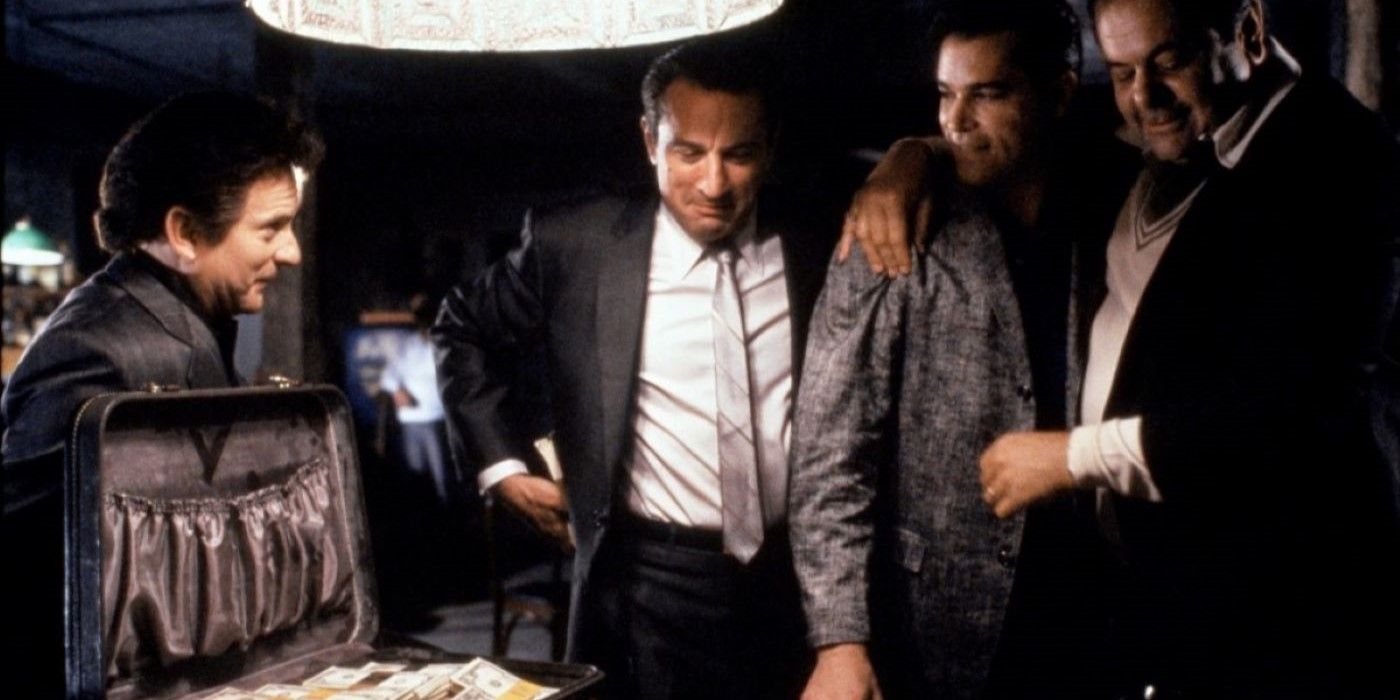 Joe Pesci, Robert De Niro, Ray Liotta and Paul Sorvino in Goodfellas