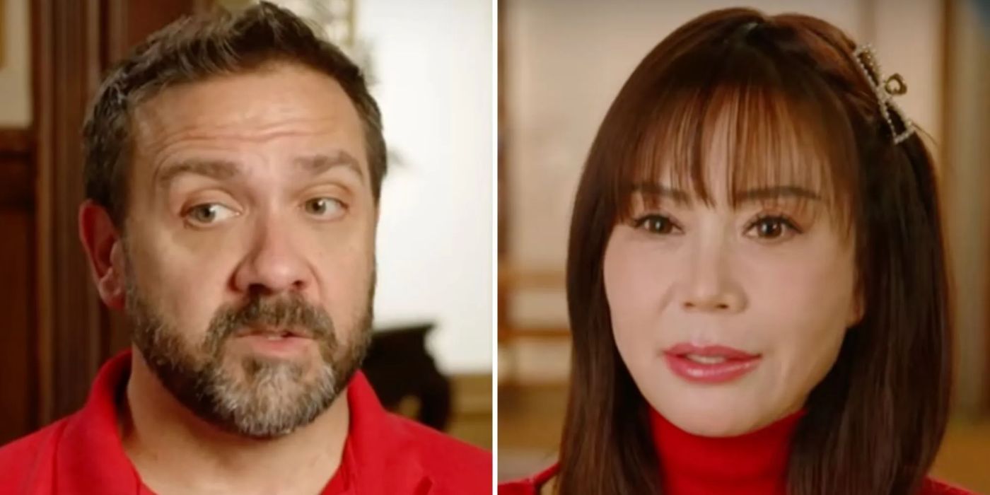 Josh and Lily side-by-side confessional from 90 Day Fiance: The Other Way.