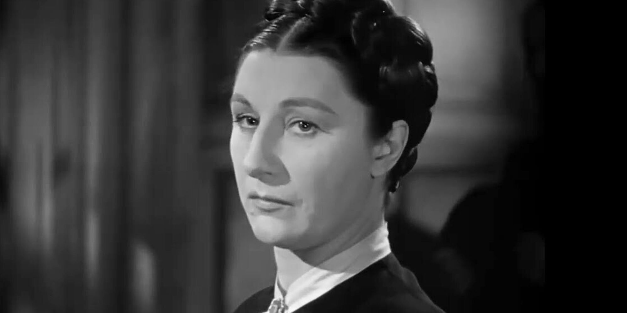 Judith Anderson as Mrs. Danvers in Rebecca (1940)
