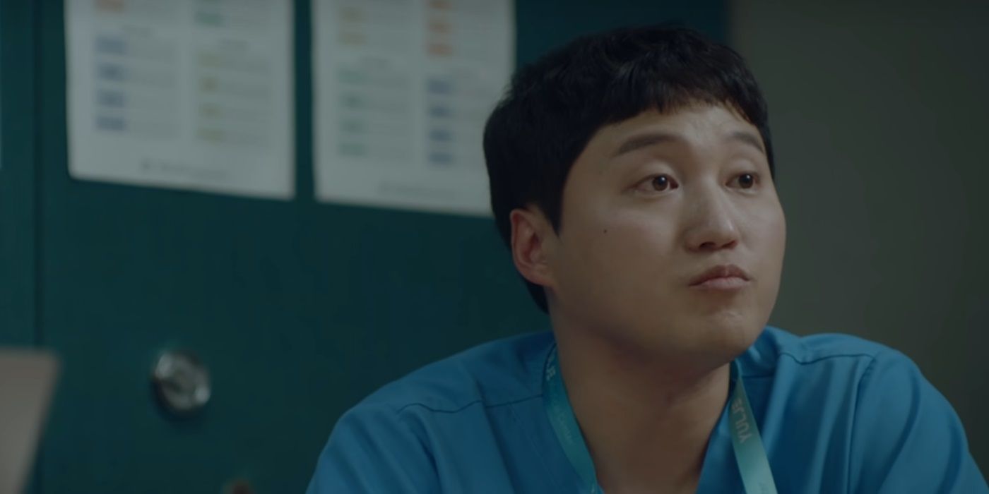 Kim Dae-myung pouting in Hospital Playlist