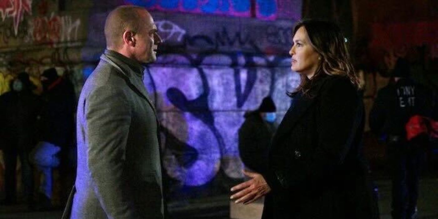 Benson y Stabler en el episodio de SVU 