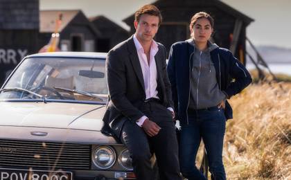 Leo Suter as DI Thomas Lynley Sofia Barclay as DS Barbara Havers - Jonathan Hession Playground TV