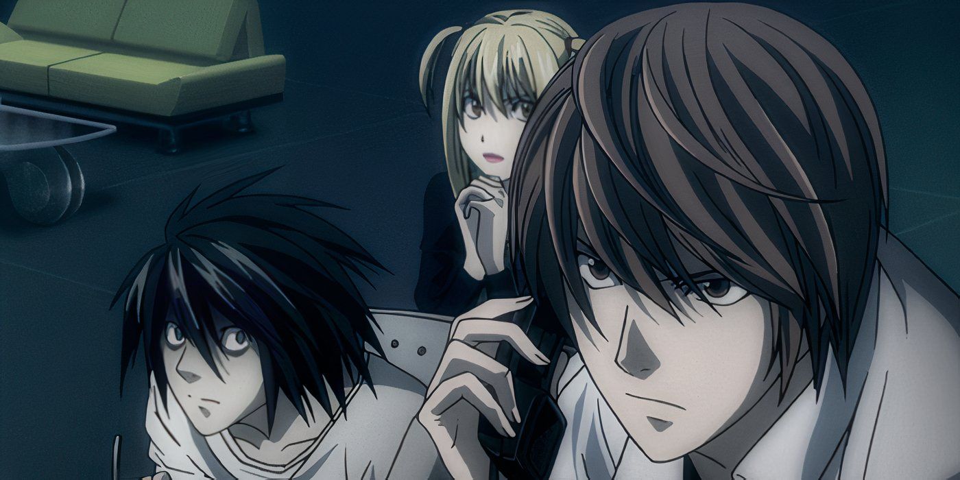 Light Yagami and L in 'Death Note'