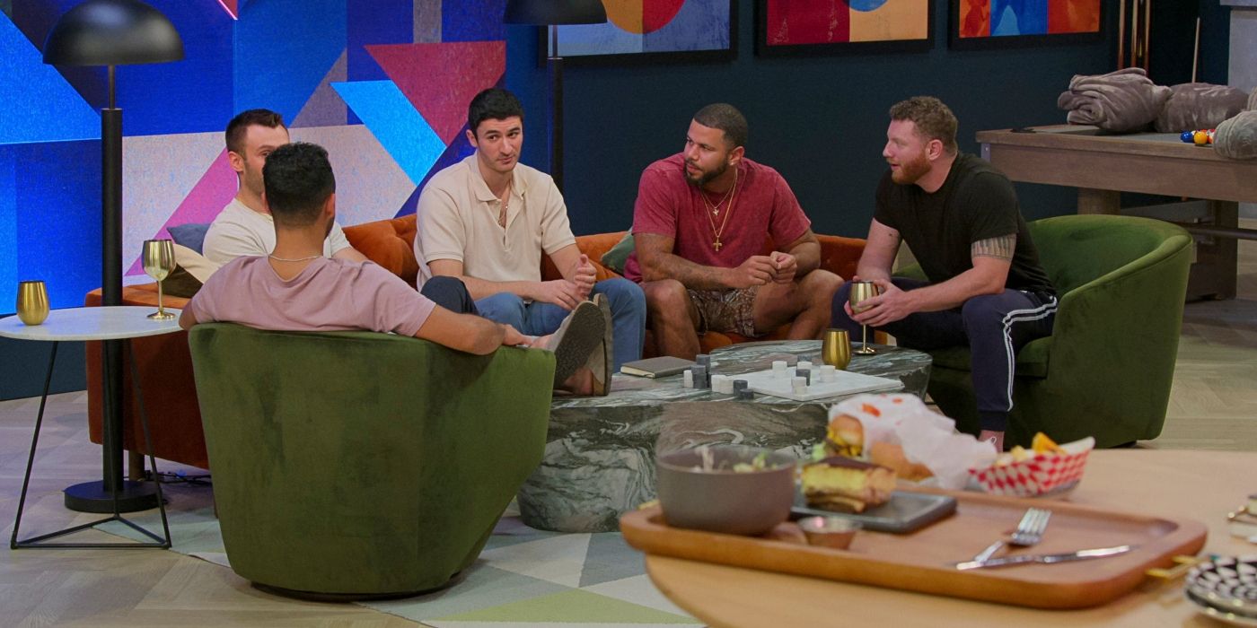 David Romero, Leo Braudy, Tyler Frances, Stephen Richardson sit and talk on 'Love Is Blind' Season 7 