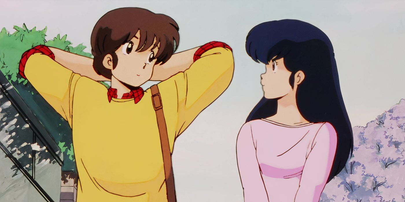 Yusaku Godai and Kyoko Otonashi in the anime series &lsquo;Maison Ikkoku&rsquo;.