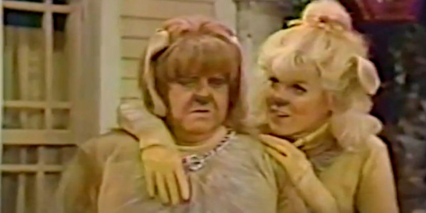Barney Martin is dressed as a dog to play McGurk on the sitcom &lsquo;McGurk: A Dog&rsquo;s Life.'