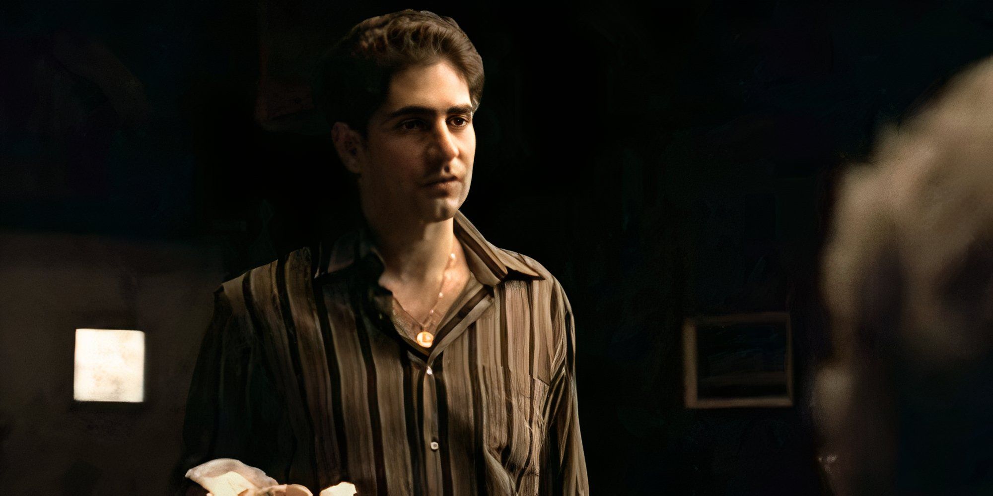 Michael Imperioli as Christopher Moltisanti in The Sopranos episode Irregular Around the Margins
