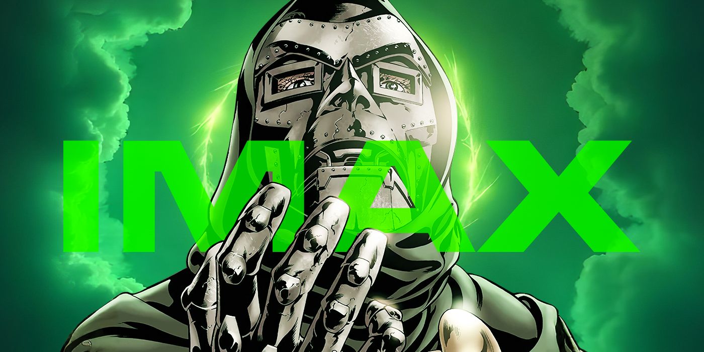 NYCC Russo Bros breakout IMAX Doctor Doom with the IMAX logo